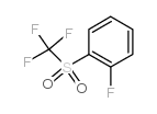 1-氟-2-(三氟甲磺酰基)苯结构式
