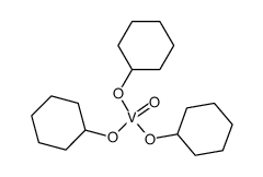 tris(cyclohexanolato)oxovanadium结构式