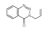 1,2,3-Benzotriazin-4(3H)-one,3-(2-propen-1-yl)-结构式