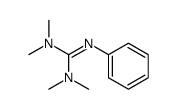 N,N,N',N'-tetramethyl-N-phenylguanidine Structure