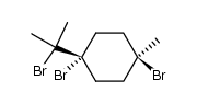 1,4,8-tribromo-trans-p-menthane Structure