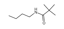 N-butyl-2,2-dimethylpropanamide Structure
