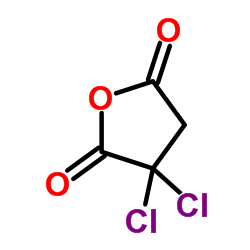 3,3-dichlorooxolane-2,5-dione结构式