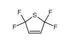 3H,4H-tetrafluoro-3-thiolen Structure