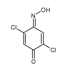 2,5-dichloro-[1,4]benzoquinone monooxime结构式