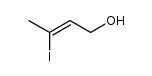 3-iodo-but-2-(Z)-en-1-ol Structure