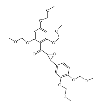 (-)-chalcone epoxide Structure