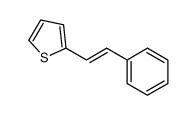 2-[(E)-2-苯乙烯基]噻吩结构式