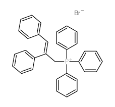 (2,3-Diphenyl-2-propenyl)(triphenyl)phosphorane structure