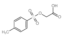 2-(对甲苯磺酰氧基)乙酸结构式