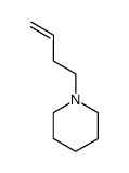 1-(but-3-en-1-yl)piperidine结构式