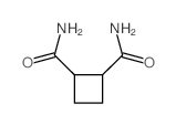1,2-Cyclobutanedicarboxamide Structure