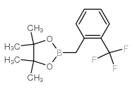 2-(Trifluoromethyl)benzylboronic acid pinacol ester Structure
