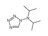 N,N-di(propan-2-yl)tetrazol-1-amine结构式