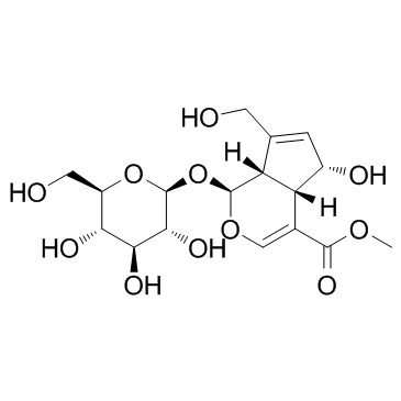 Deacetylasperulosidic acid methyl ester Structure