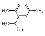 4-甲基-3-异丙基苯胺结构式