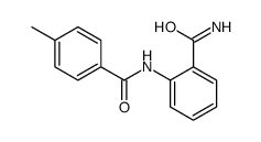 2-[(4-methylbenzoyl)amino]benzamide结构式