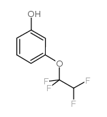 3-(1,1,2,2-四氟乙氧基)苯酚结构式