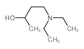 4-diethylaminobutan-2-ol结构式