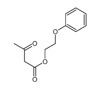2-phenoxyethyl 3-oxobutanoate Structure