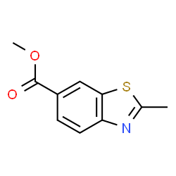 6-Benzothiazolecarboxylicacid,2-methyl-,methylester(9CI) Structure