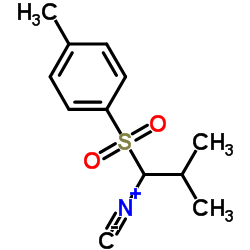 1-((1-异氰基-2-甲基丙基)磺酰基)-4-甲基苯结构式