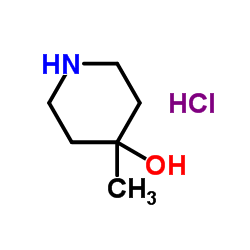 4-甲基-4-羟基哌啶盐酸盐结构式