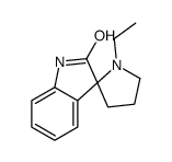 1'-Ethylspiro[indoline-3,2'-pyrrolidin]-2-one结构式