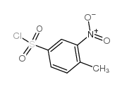 4-METHYL-3-NITROBENZENESULFONYL CHLORIDE Structure