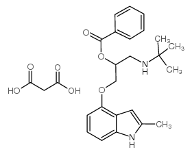 丙戊酸博平多洛尔结构式