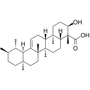 β-乳香酸结构式