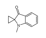 1'-methylspiro[cyclopropane-1,2'-indole]-3'-one Structure
