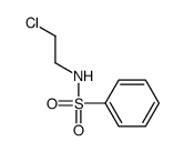 N-(2-chloroethyl)benzenesulfonamide结构式