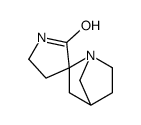 (9CI)-螺[1-氮杂双环[2.2.1]庚烷-2,3-吡咯烷]-2-酮结构式