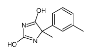 5-methyl-5-(3-methylphenyl)imidazolidine-2,4-dione Structure