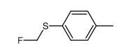 (fluoromethyl)(p-tolyl)sulfane结构式