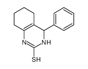 4-苯基-3,4,5,6,7,8-六氢喹唑啉-2(1H)-硫酮结构式