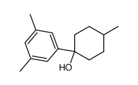4-Hydroxy-1-methyl-4-(3.5-dimethyl-phenyl)-cyclohexan结构式