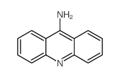 吖啶-9-半水胺结构式