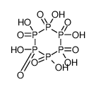 1,2,3,4,5,6-hexahydroxy-1λ5,2λ5,3λ5,4λ5,5λ5,6λ5-hexaphosphinane 1,2,3,4,5,6-hexaoxide Structure