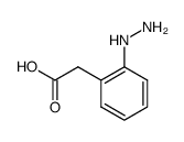 (2-hydrazino-phenyl)-acetic acid Structure