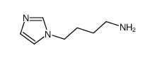 1H-咪唑-1-丁胺结构式