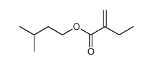 2-ethyl-acrylic acid isopentyl ester结构式