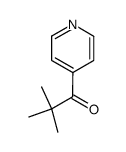 2,2-dimethyl-1-(pyridin-4-yl)propan-1-one Structure