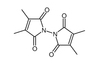 3,4,3',4'-tetramethyl-[1,1']bipyrrolyl-2,5,2',5'-tetraone结构式