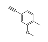 4-Ethynyl-2-methoxy-1-methylbenzene Structure