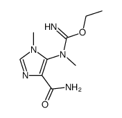 1-(5-carbamoyl-3-methyl-3H-imidazol-4-yl)-2-ethyl-1-methyl-isourea Structure