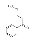 (3Z)-3-hydroxyimino-1-phenyl-propan-1-one结构式