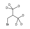 1-bromo-2-methyl-d3-propane-3,3,3-d3结构式