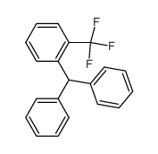 2-(trifluoromethyl)triphenylmethane Structure